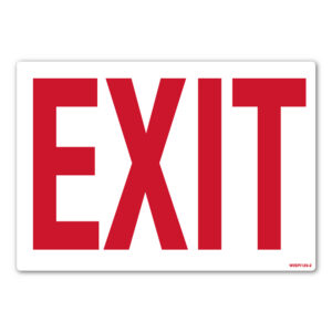 EXIT Decal