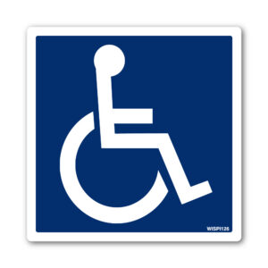 Handicap Symbol Decal