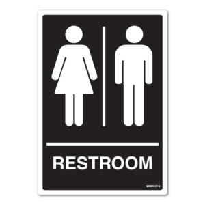 Restroom Decal