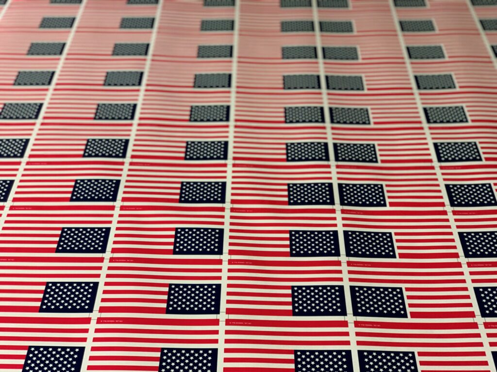 WISPI American Flag decals