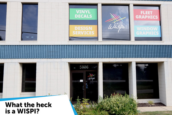 Front of WISPIs office and production building