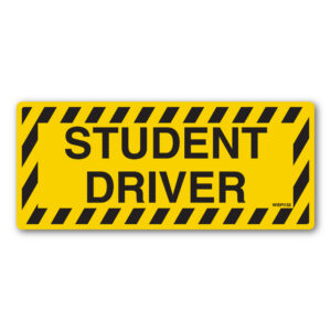 Student Driver Vehicle Decal or Magnet