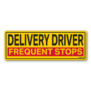 Delivery Driver Frequent Stops
